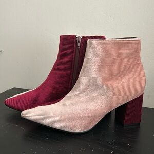 Woman’s Size 41 Two toned block heels